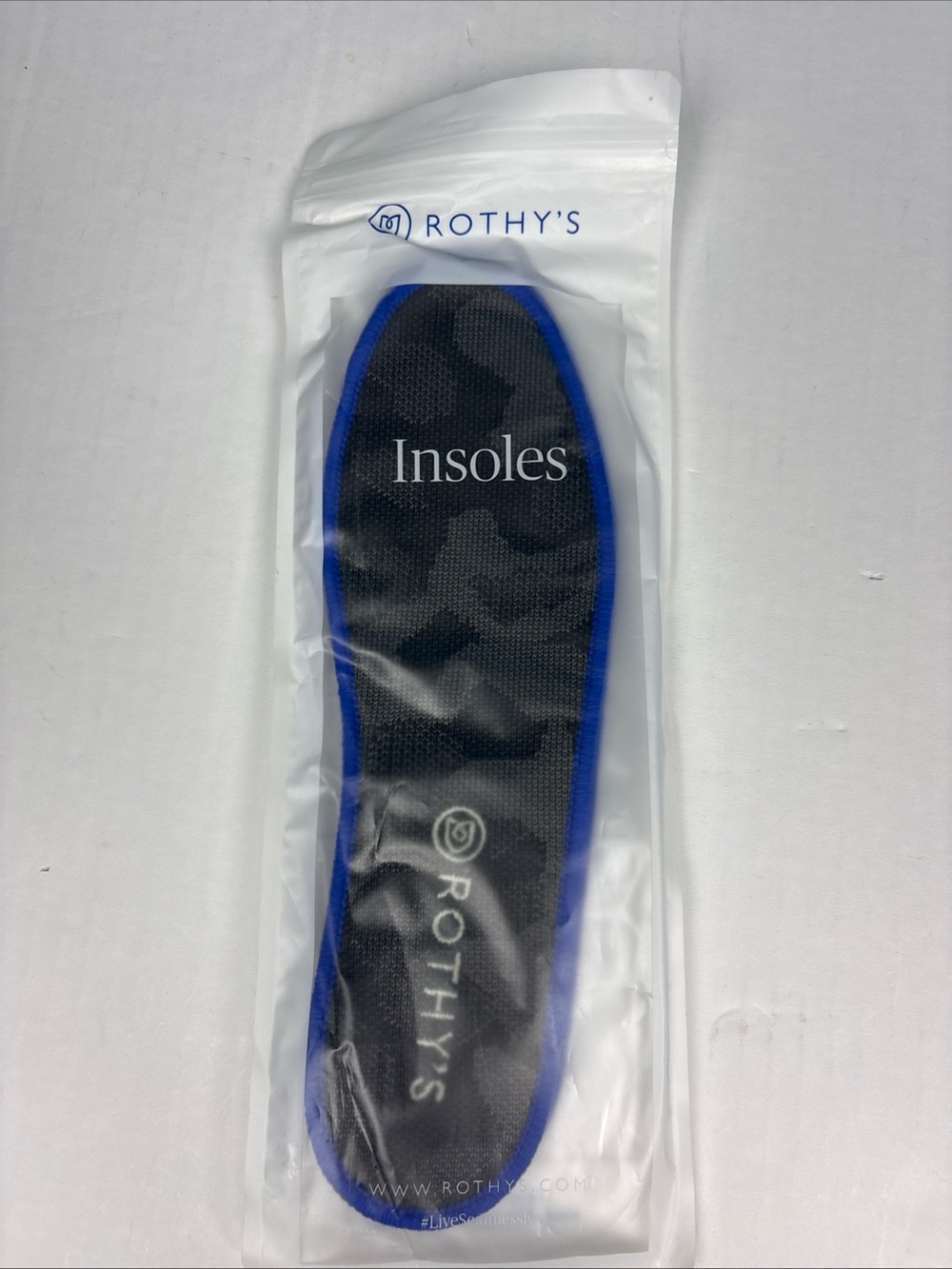 Rothys Women 9.5 Insoles Replacement The Sneaker Shoes Camo New Pair Comfort